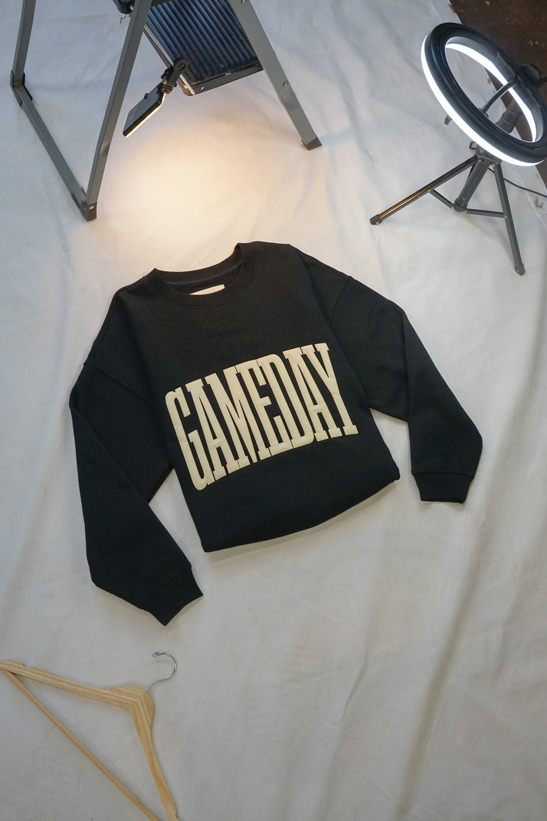 Game Day Stitch Crew Neck