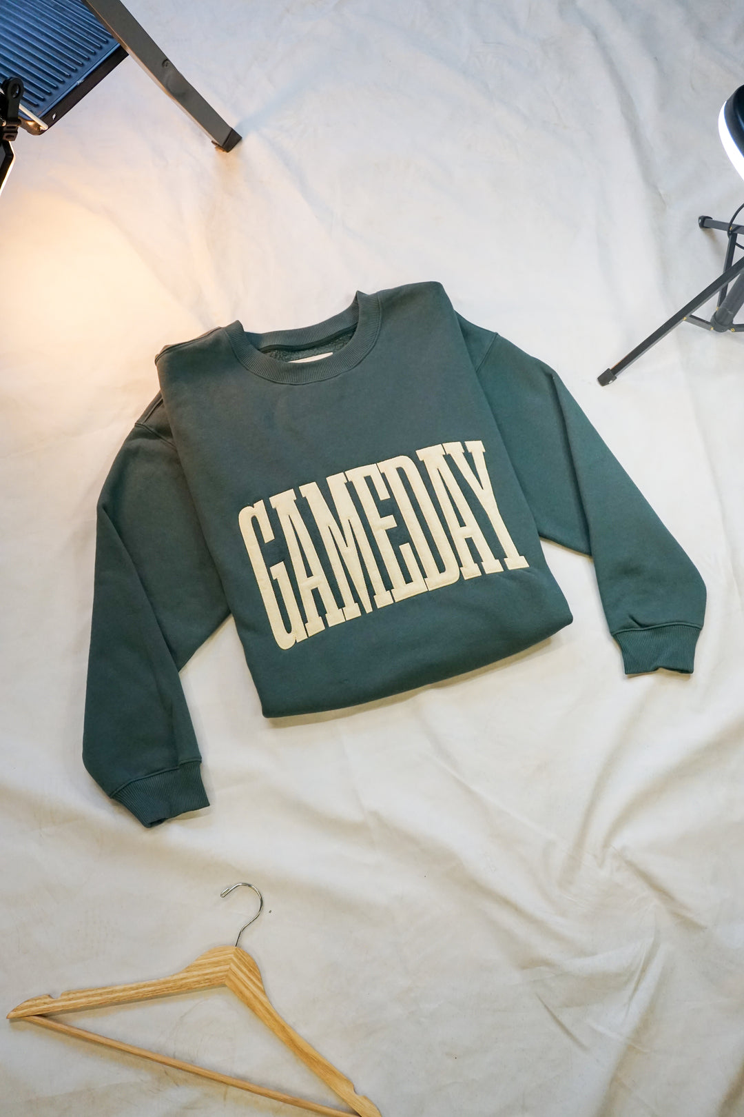 Game Day Stitch Crew Neck