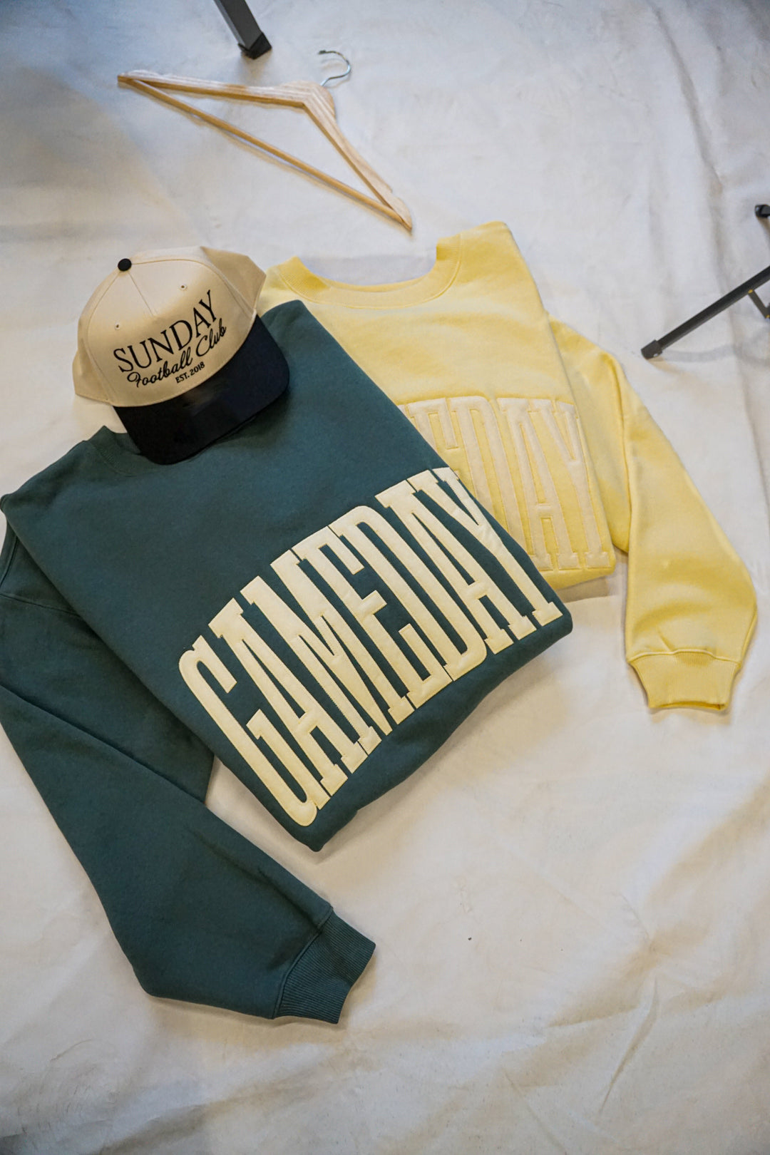 Game Day Stitch Crew Neck