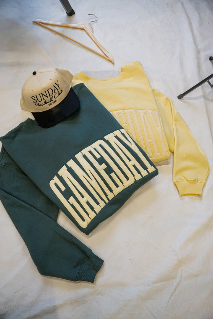 Game Day Stitch Crew Neck