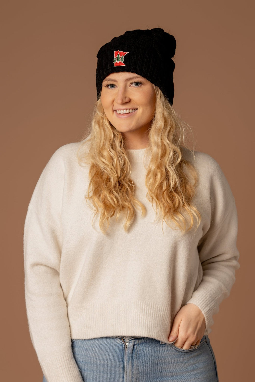 MN State Pom Beanie - Fan Girl Clothing