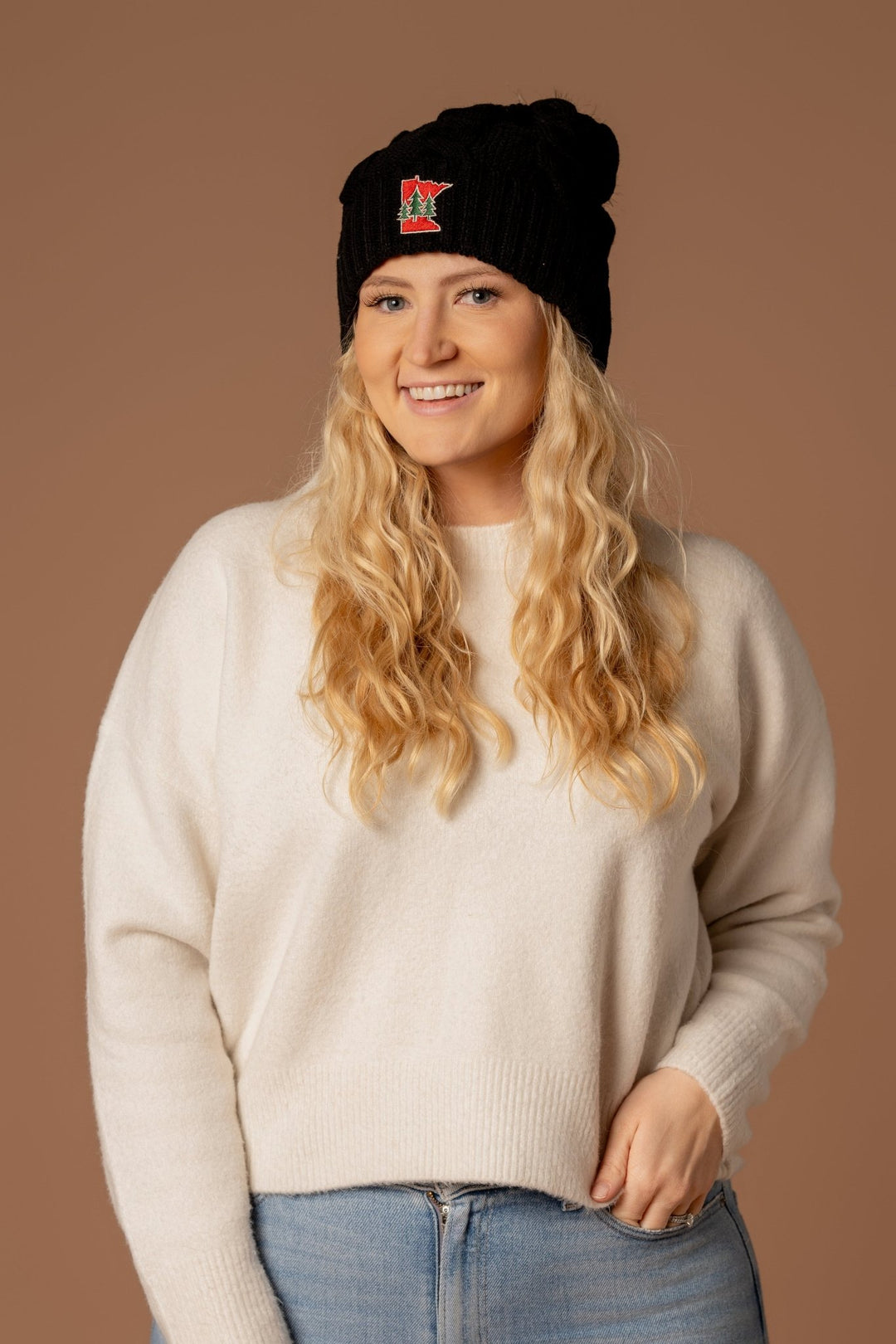MN State Pom Beanie - Fan Girl Clothing