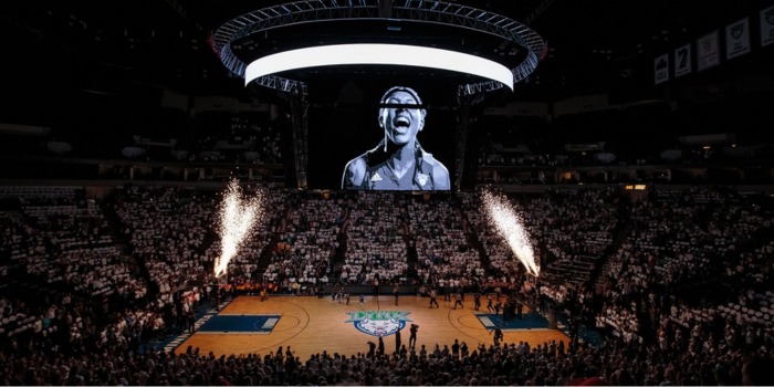 Target Center Lynx Game