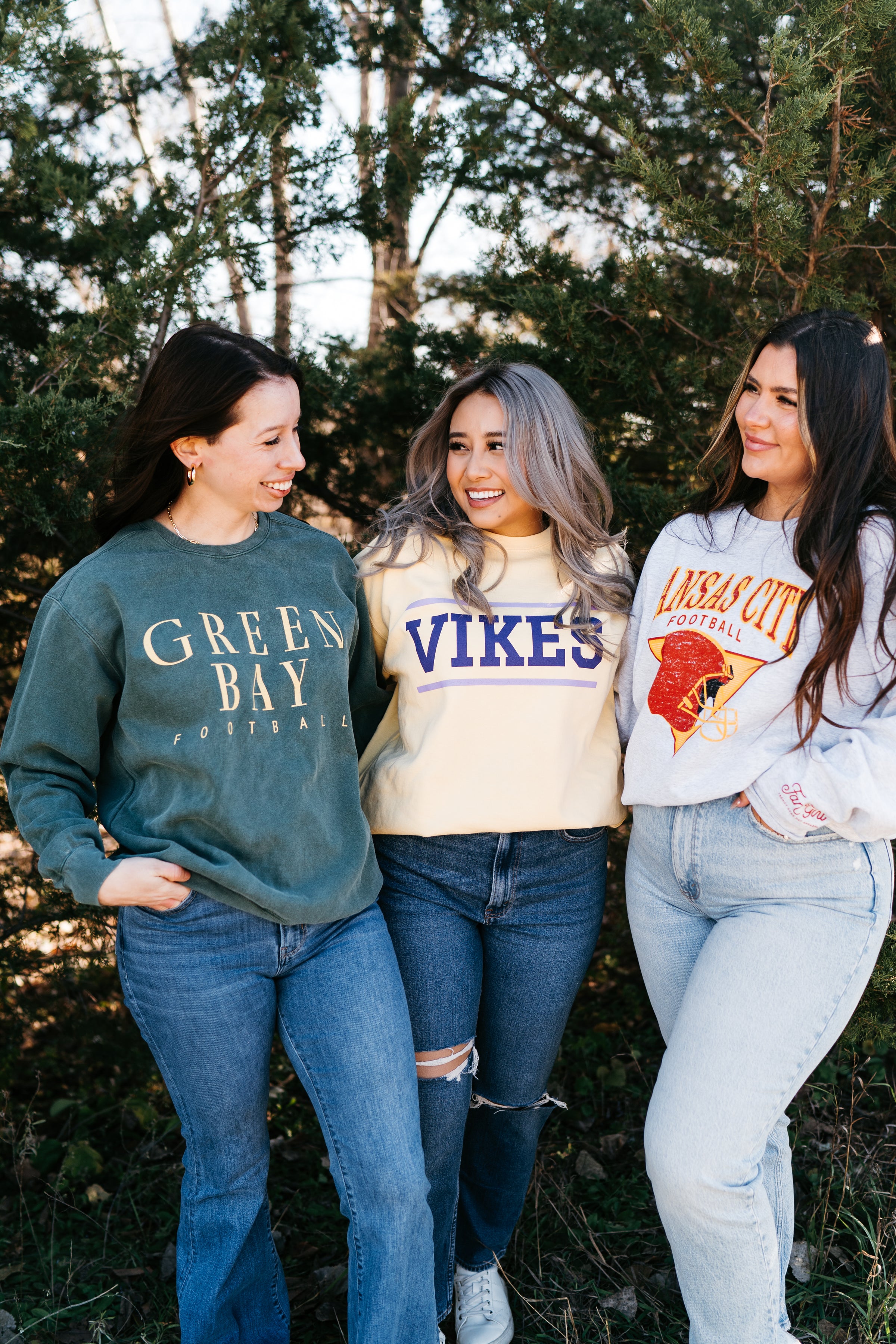 Kansas City Football Vintage Crew – Fan Girl Clothing