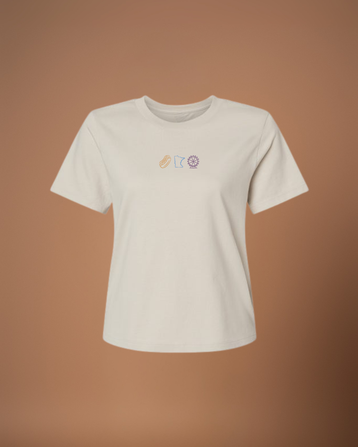 Fair Icon Embroidered Boxy Tee