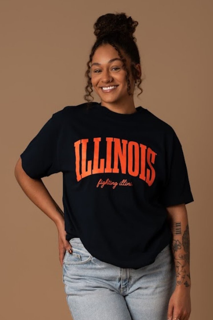 Illinois Classic Tee - Fan Girl Clothing