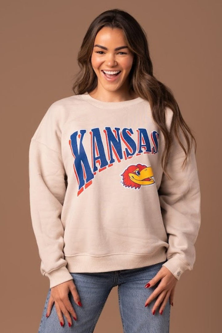 Kansas Banner Crew - Fan Girl Clothing