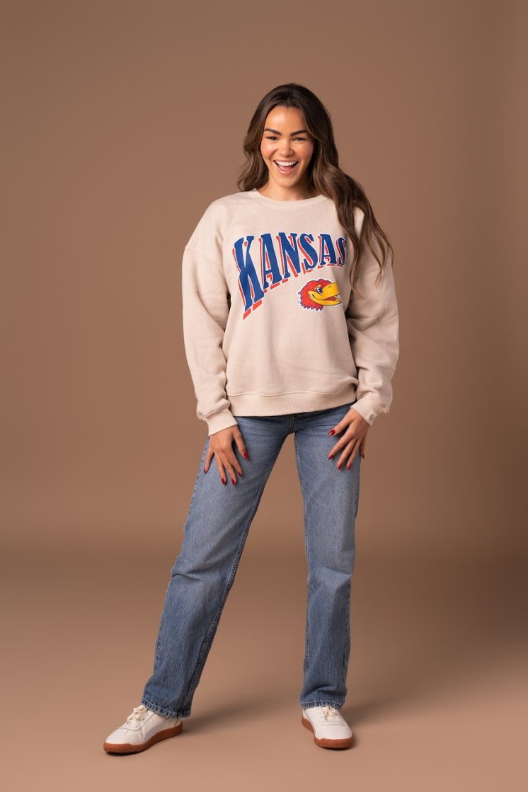 Kansas Banner Crew - Fan Girl Clothing