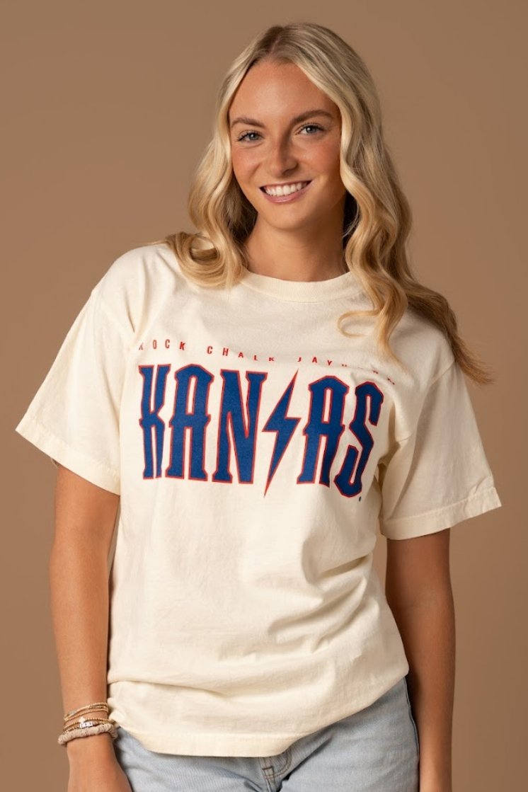 KU Band Tee - Fan Girl Clothing