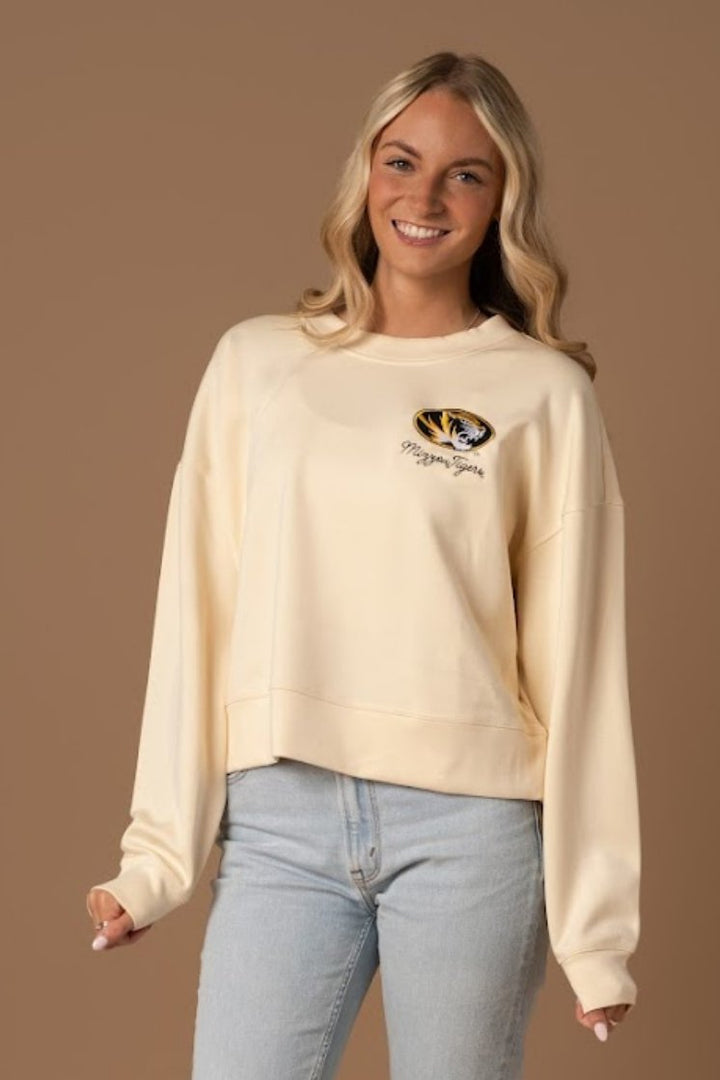 Mizzou Tigers Supersoft Crew - Fan Girl Clothing