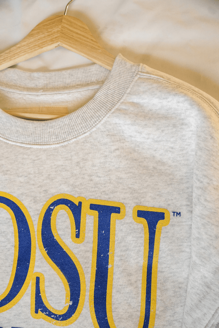 SDSU Throwback Football Crew - Fan Girl Clothing