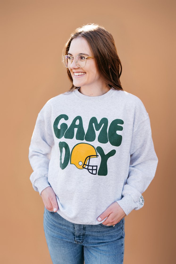 GB Old School Game Day Crew - Fan Girl Clothing