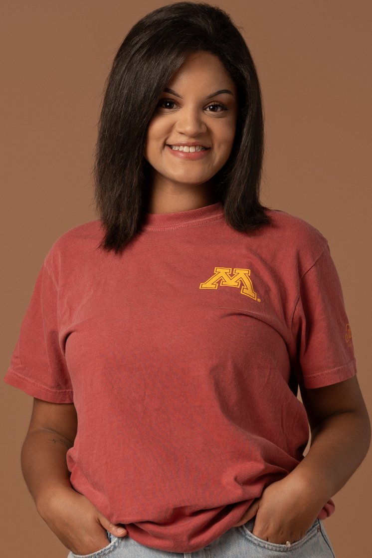 Golden Gophers Stacked Tee - Fan Girl Clothing