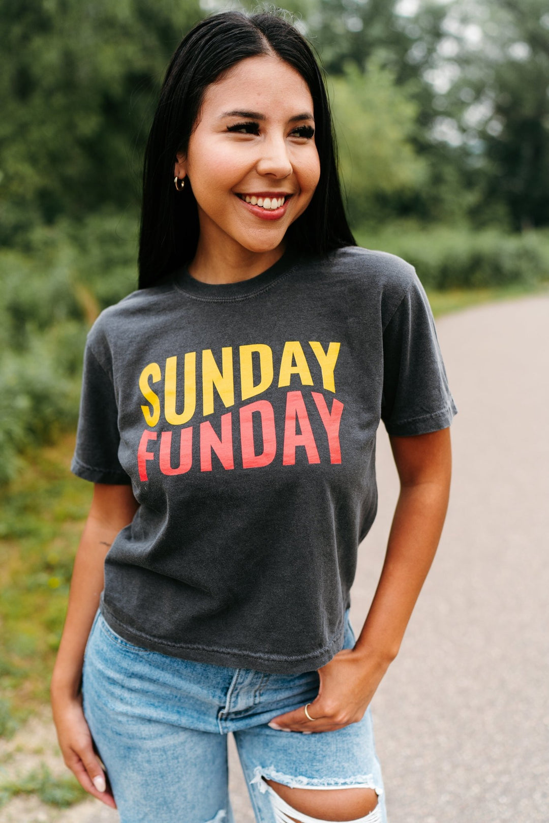 : KC Sunday Funday Kansas City Sunday Funday T-Shirt : Clothing,  Shoes & Jewelry