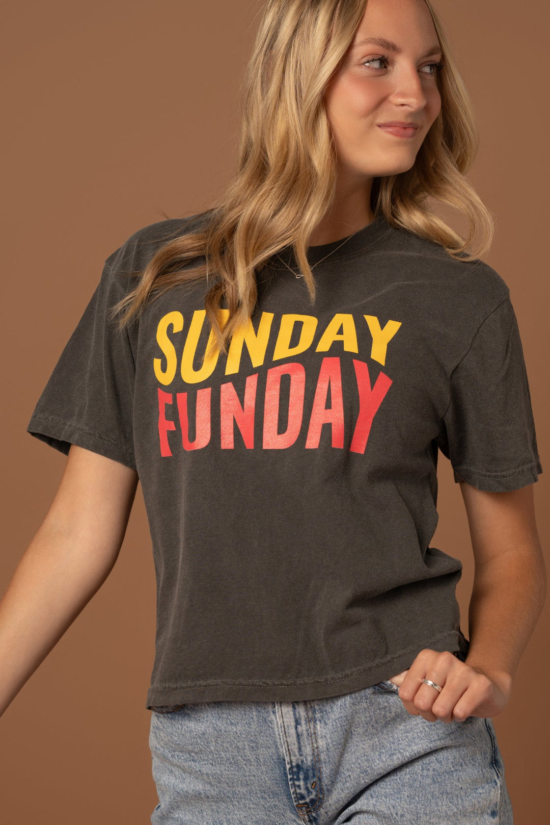 KC Sunday Funday Cropped Tee – Fan Girl Clothing