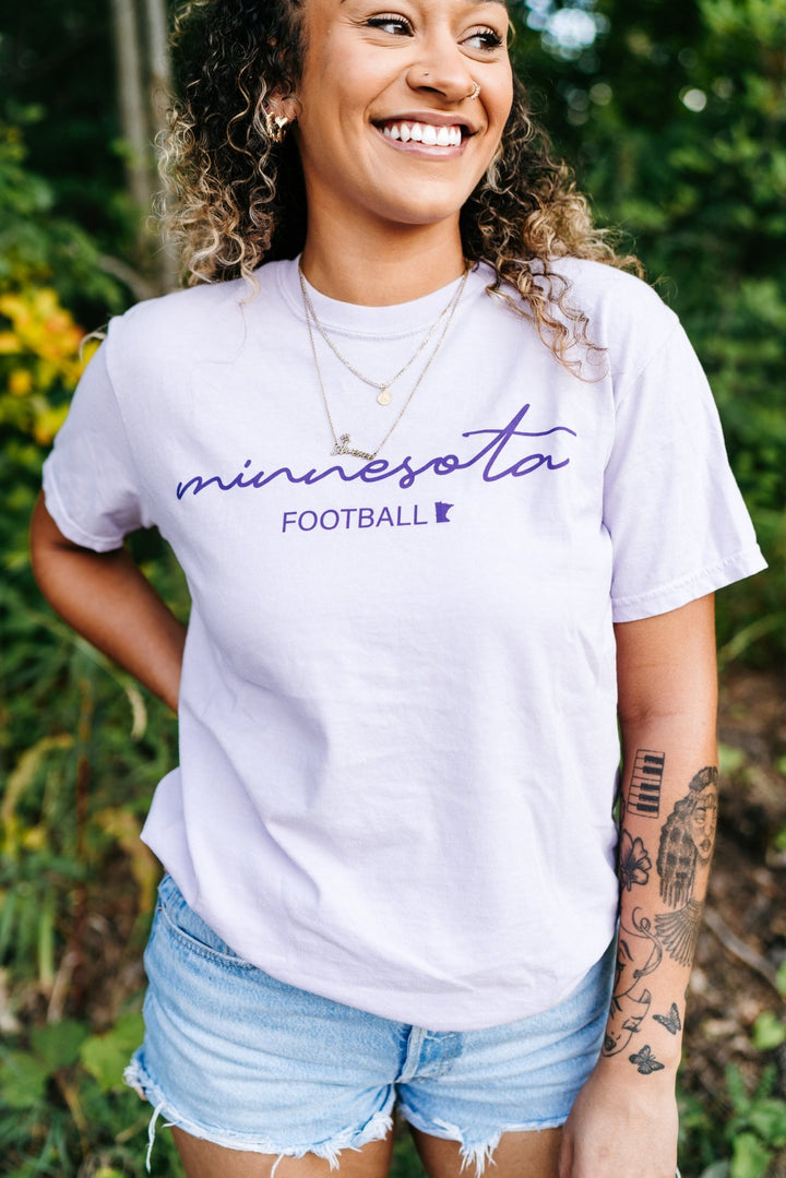 Minnesota Script Tee - Fan Girl Clothing