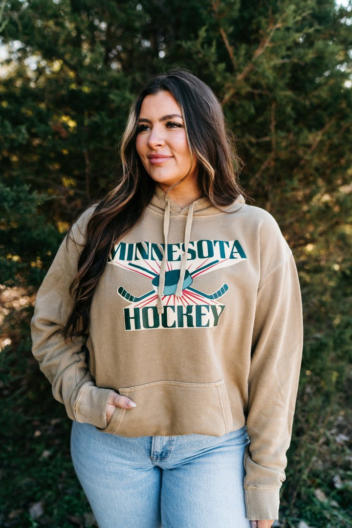 Minnesota Sticks Hoodie - Fan Girl Clothing