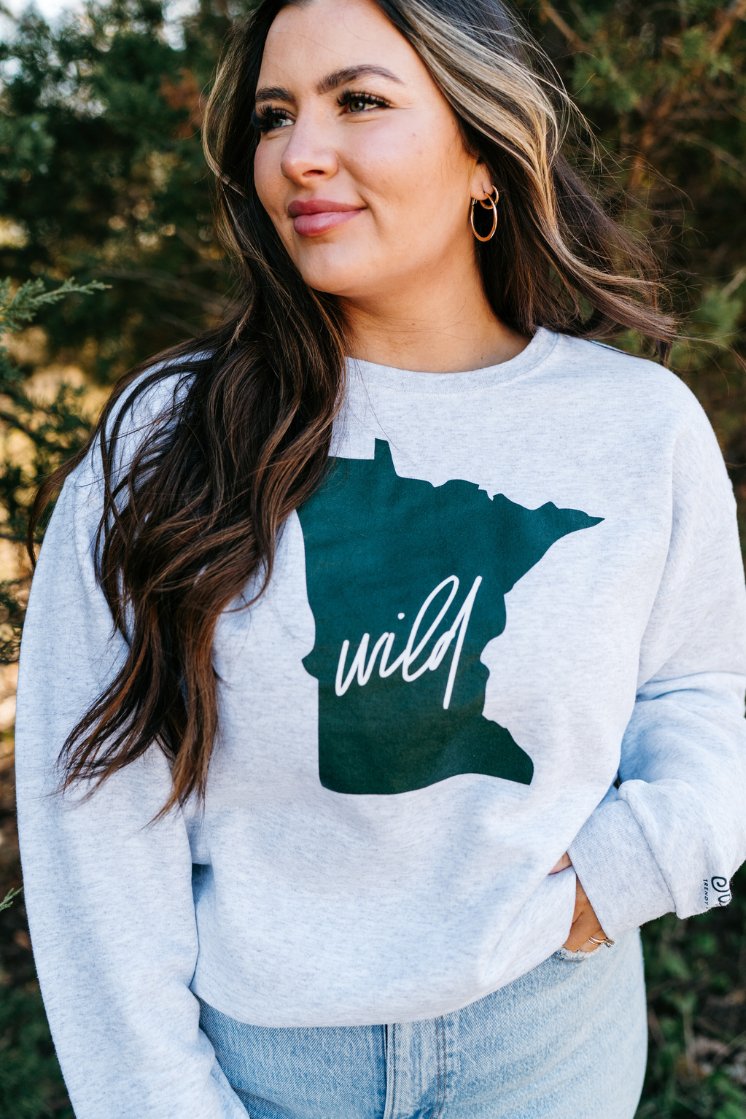 MN Wild State Dad Crew - Fan Girl Clothing