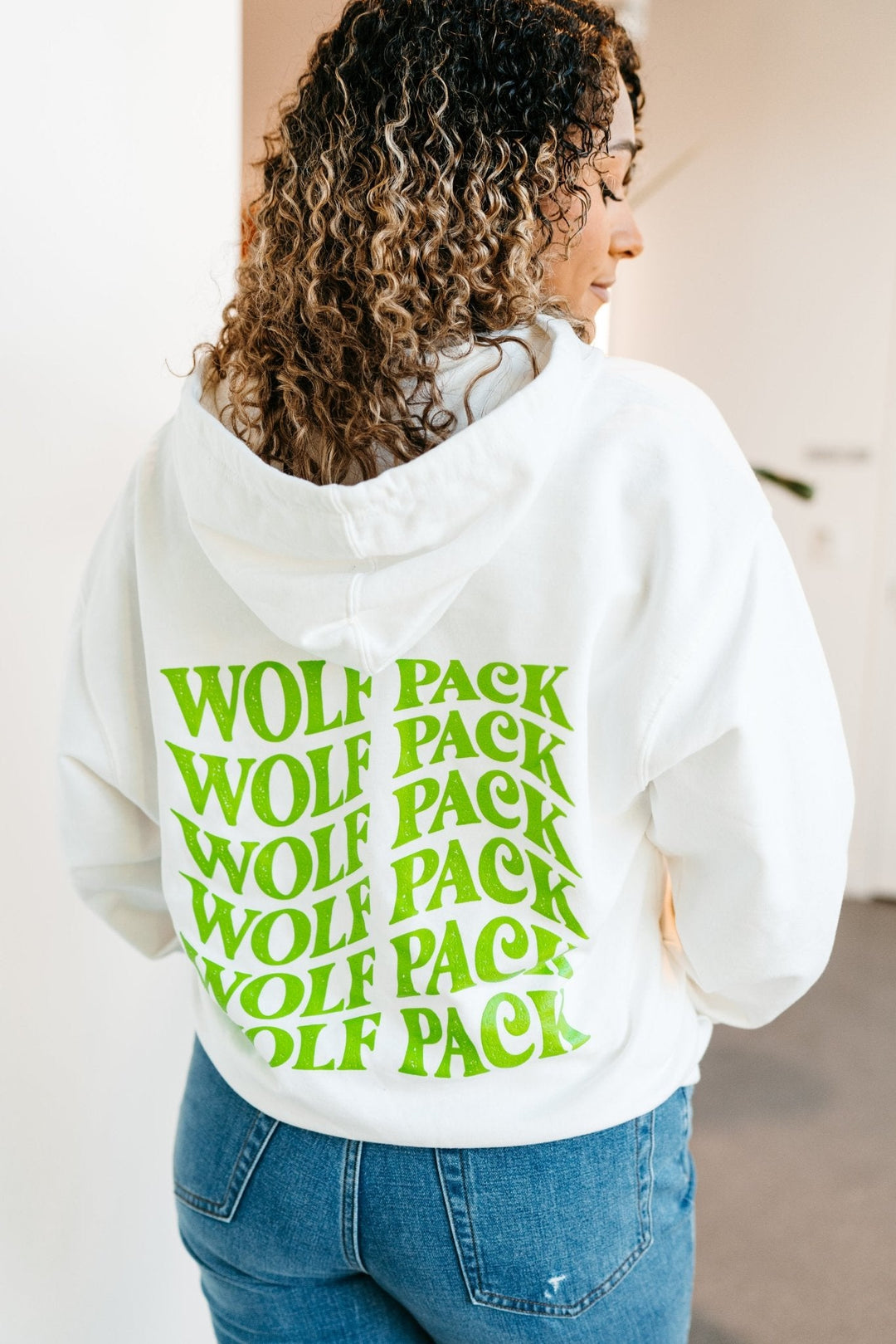 Retro Wolfpack Zip-Up - Fan Girl Clothing