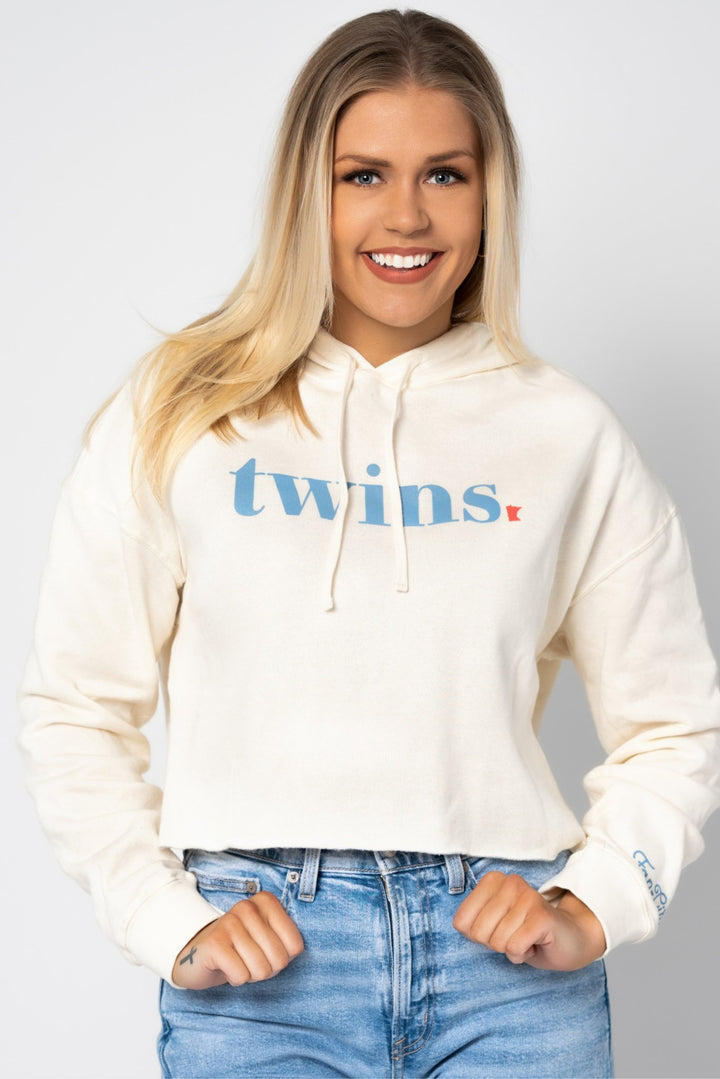 Twins Cropped Hoodie - Fan Girl MN