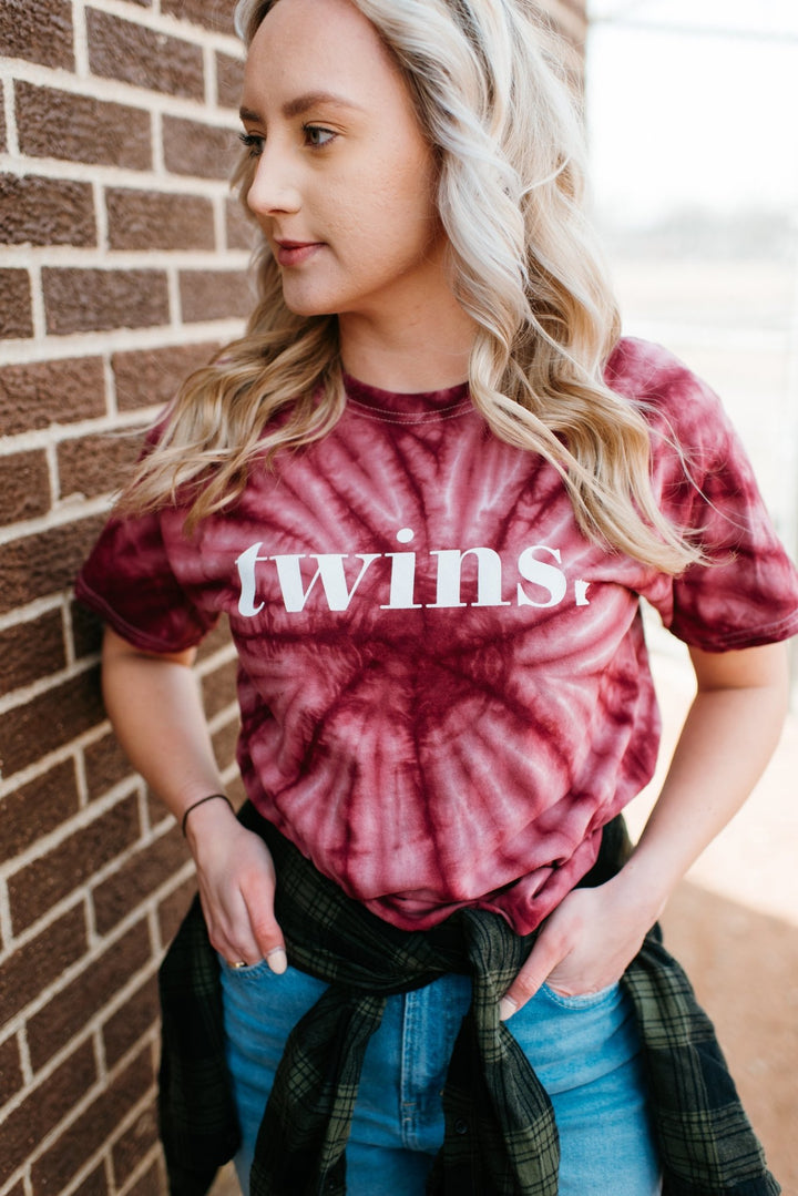 Twins Tie Dye Tee - Fan Girl MN
